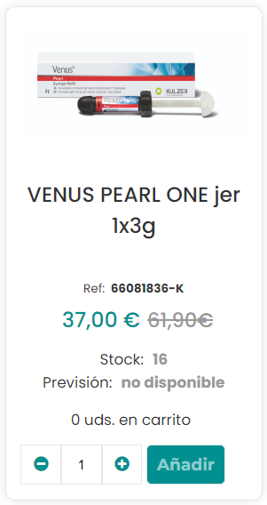 Venus Pearl One | AspDent | Venta de material dental